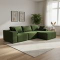 Corduroy Sectional Sofa