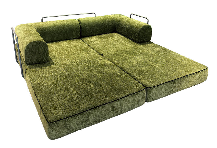 Convertible Chenille Sofa Bed
