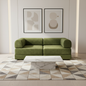 Convertible Chenille Sofa Bed