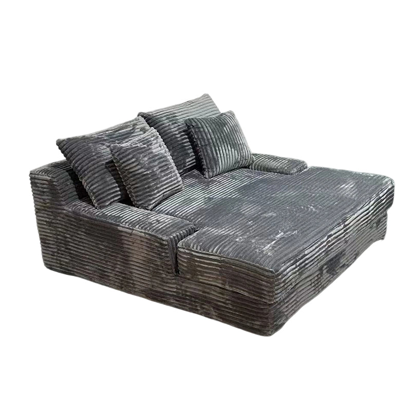 Modular Corduroy Sofa Bed