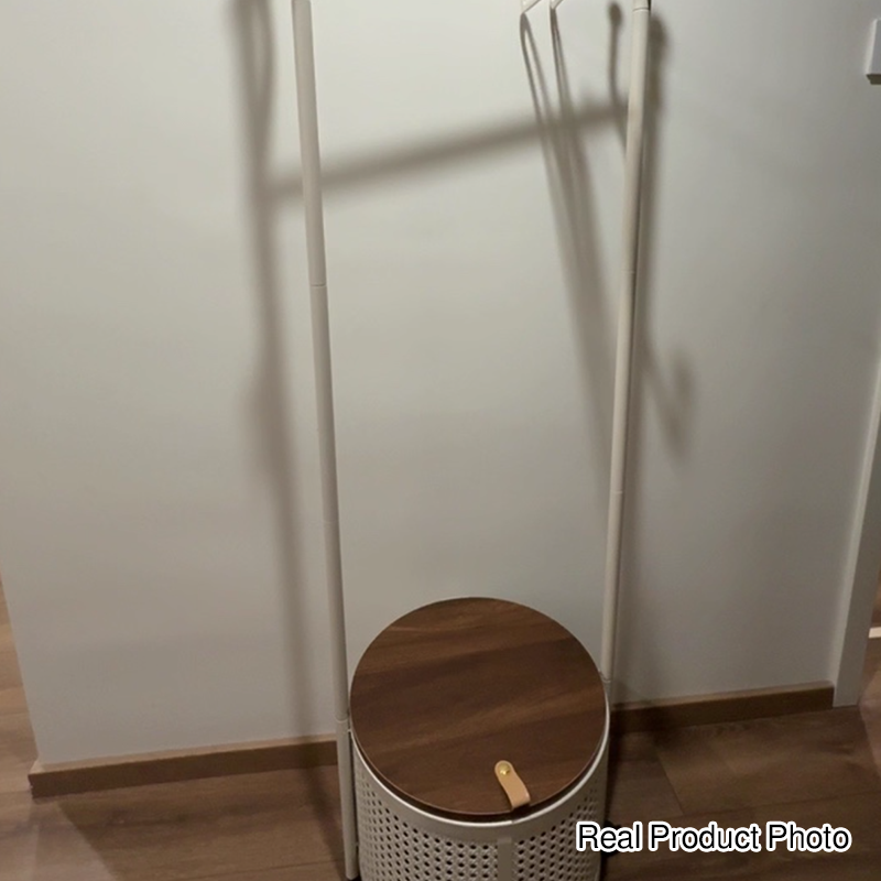 Nordic Round Hall Tree Clothes Organizer