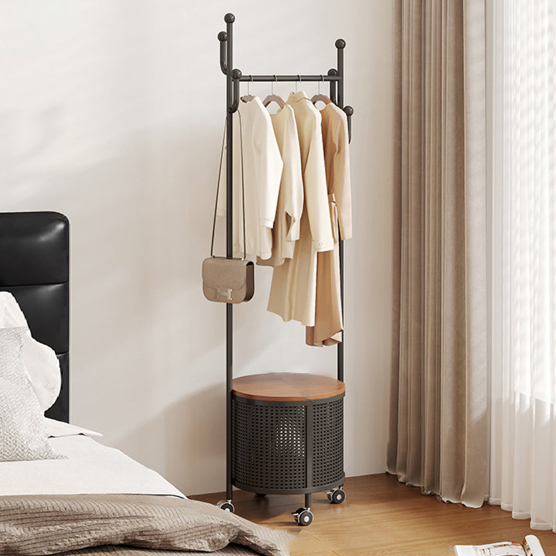 Nordic Round Hall Tree Clothes Organizer