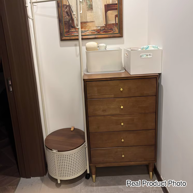 Nordic Round Hall Tree Clothes Organizer