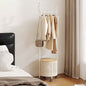 Nordic Round Hall Tree Clothes Organizer