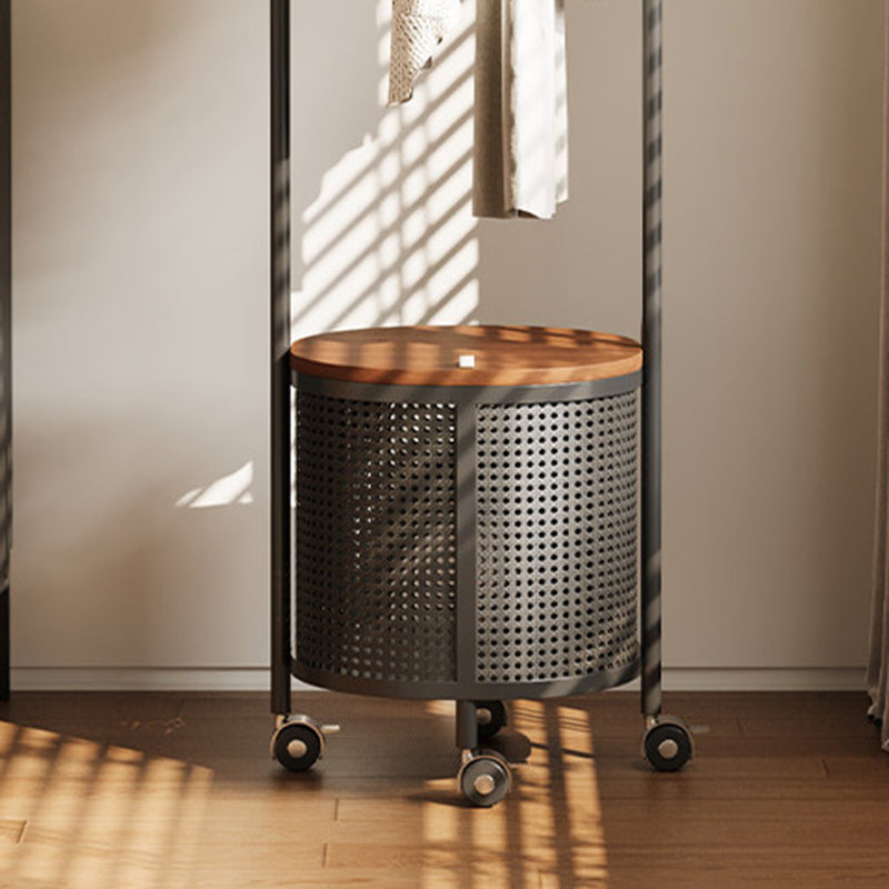 Nordic Round Hall Tree Clothes Organizer