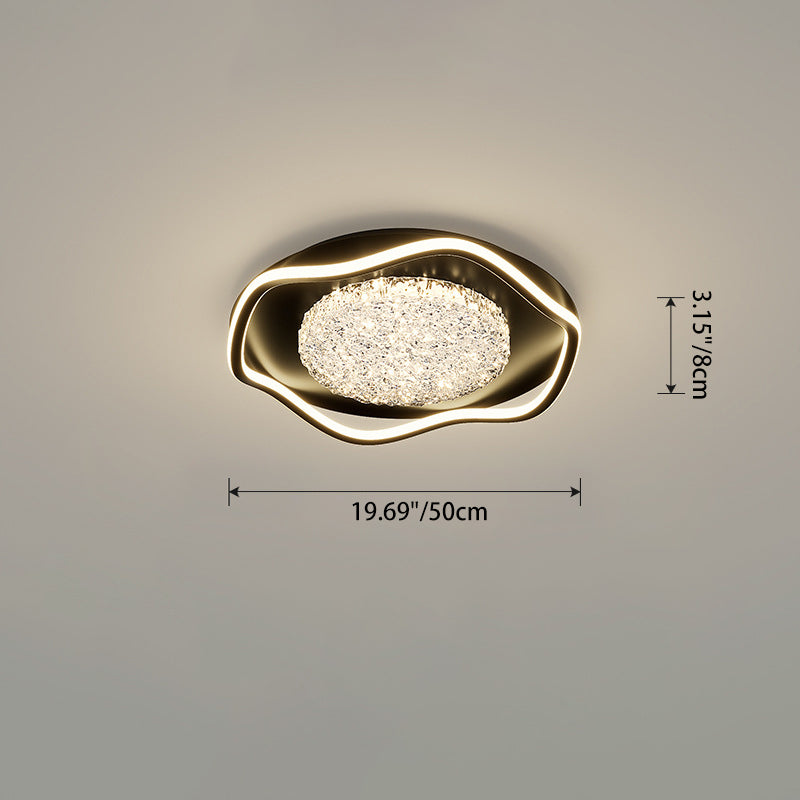 Luxury Petal LED Flush Mount Ceiling Light