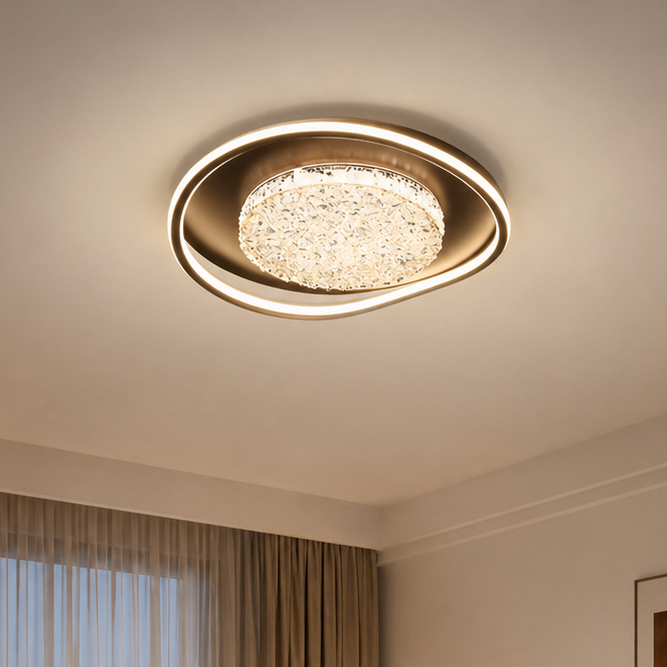 Luxury Pebble LED Flush Mount Ceiling Light