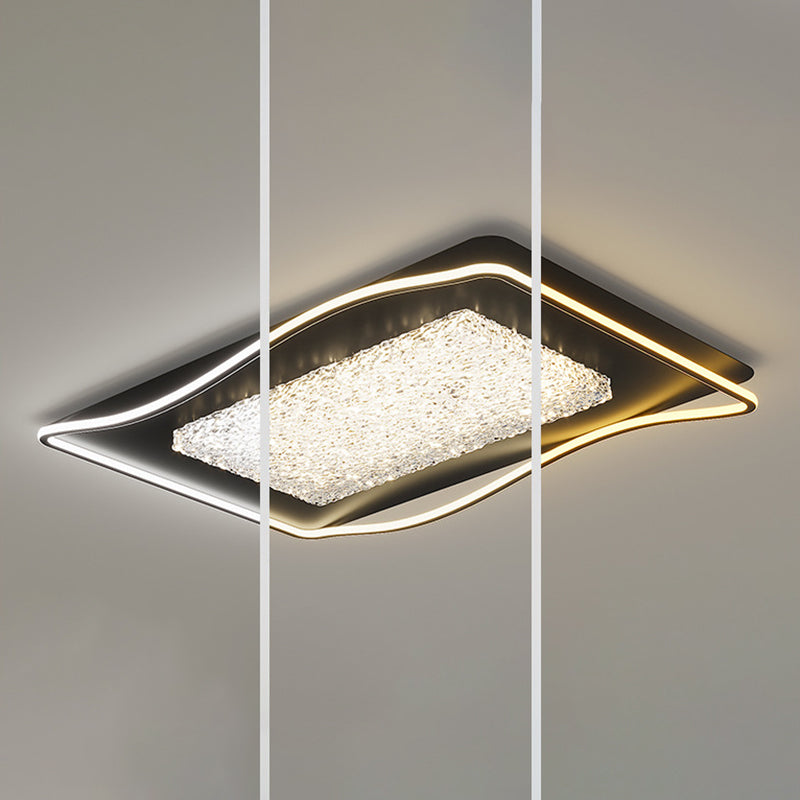Luxury Square LED Flush Mount Ceiling Light