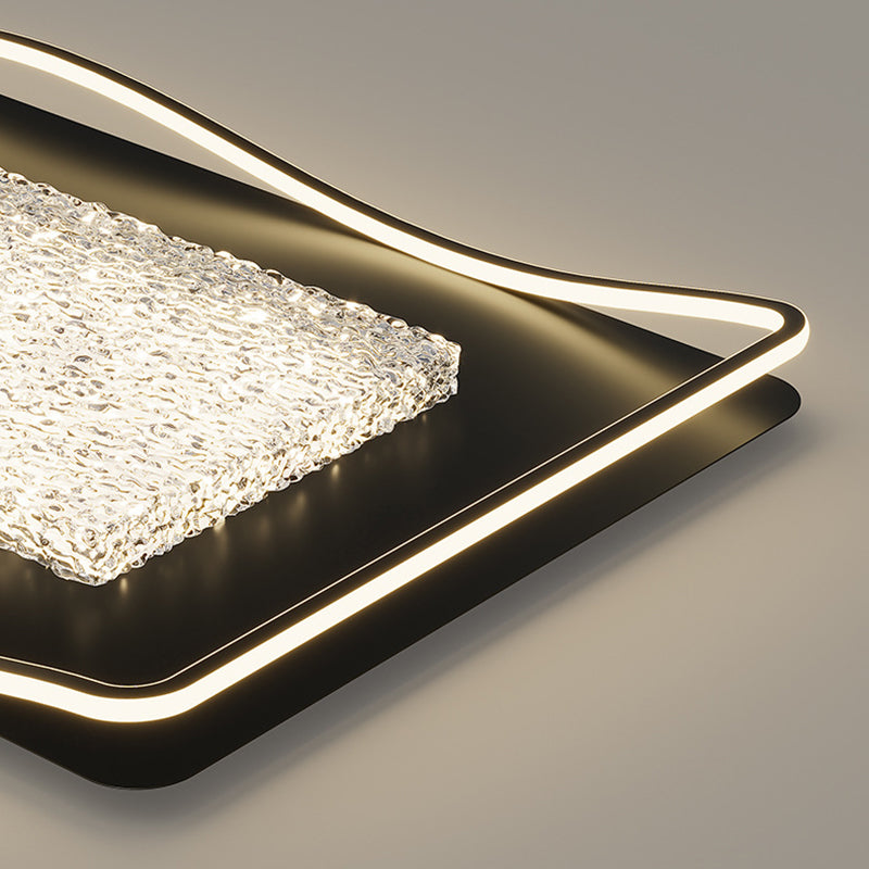 Luxury Square LED Flush Mount Ceiling Light