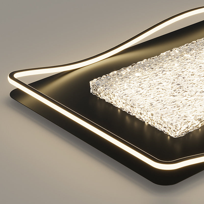 Luxury Square LED Flush Mount Ceiling Light