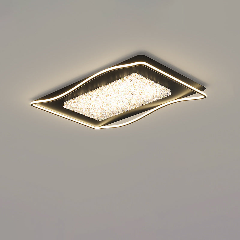 Luxury Square LED Flush Mount Ceiling Light