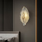 Luxury Leaf Glass 1/3/5-Light Wall Sconce Lamp