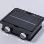 Modern Simplicity Waterproof Square Solar ABS LED Wall Sconce Lamp For Garden