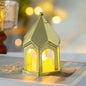 Contemporary Creative Battery House-Shaped HIPS PC LED Night Light Table Lamp For Bedrooms