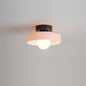 Nordic Copper & Glass Ceiling Light