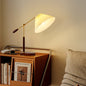 Traditional Vintage Ash Iron Fabric Umbrella 1 - Light Table Lamp For Living Room