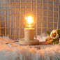Modern Simplicity Orb Solid Wood Base Glass Mini 1 - Light Table Lamp For Bedroom