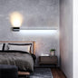Modern Minimalist Long Strip Hardware Acrylic Lampshade LED Vanity Light Mirror Front Wall Sconce Lamp For Living Room