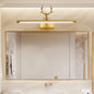 Contemporary Creative Deer Full Copper Acrylic LED Vanity Light Mirror Front Wall Sconce Lamp For Bathroom