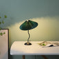 Contemporary Nordic Umbrella Fabric Lampshade Iron Base 1 - Light Table Lamp For Bedroom