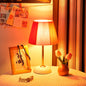 Contemporary Nordic Trapezoid Colorful Wool Yarn Lampshade Iron Base 1 - Light Table Lamp For Bedroom
