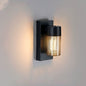 Modern Simplicity Aluminum PC Cage Shape 1-Light Wall Sconce Lamp For Garden