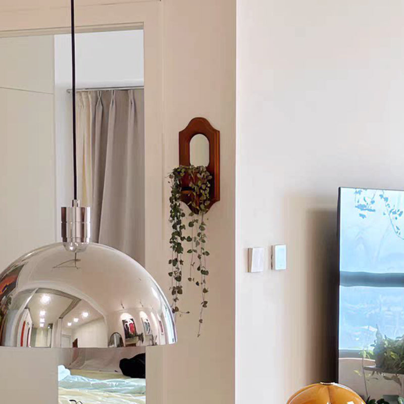 French Wall Mirror with Display Shelf