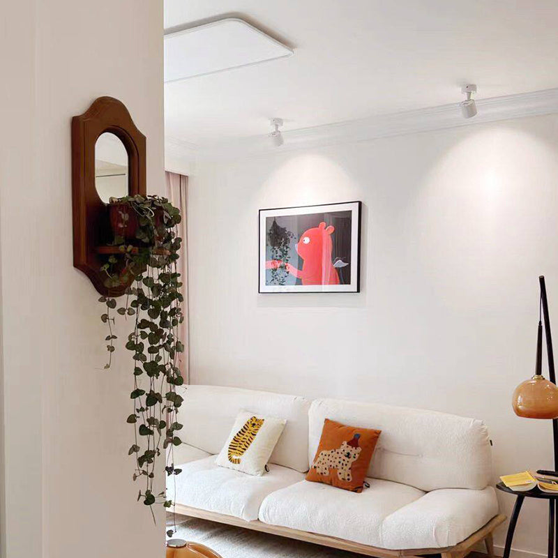 French Wall Mirror with Display Shelf