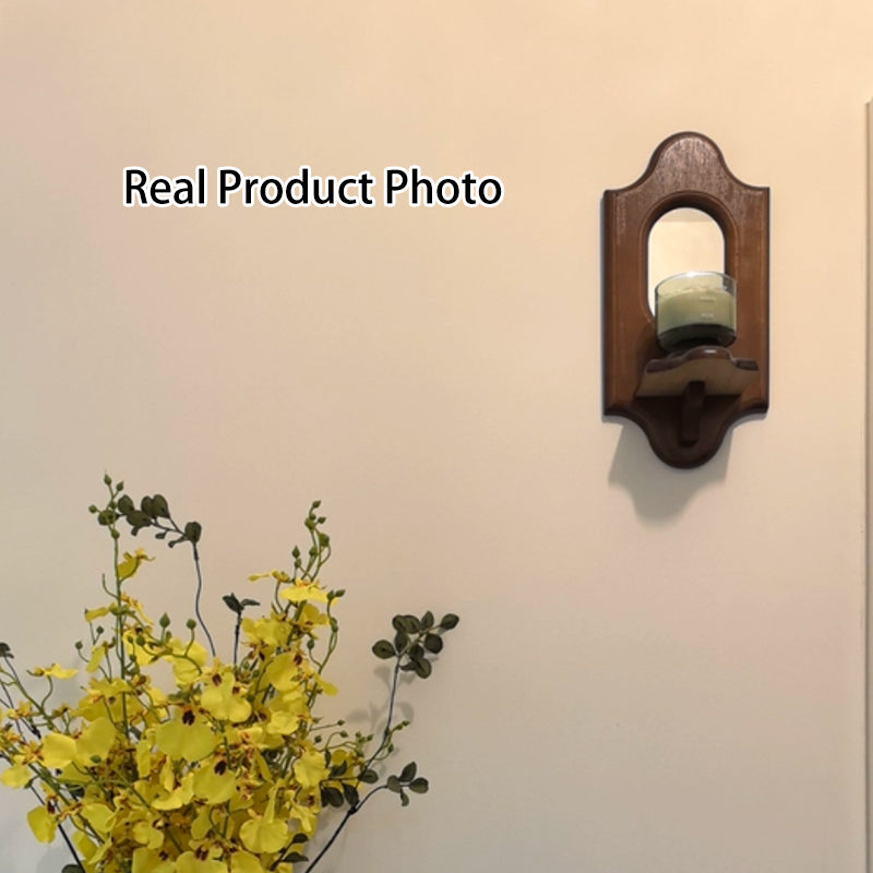 French Wall Mirror with Display Shelf