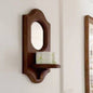 French Wall Mirror with Display Shelf
