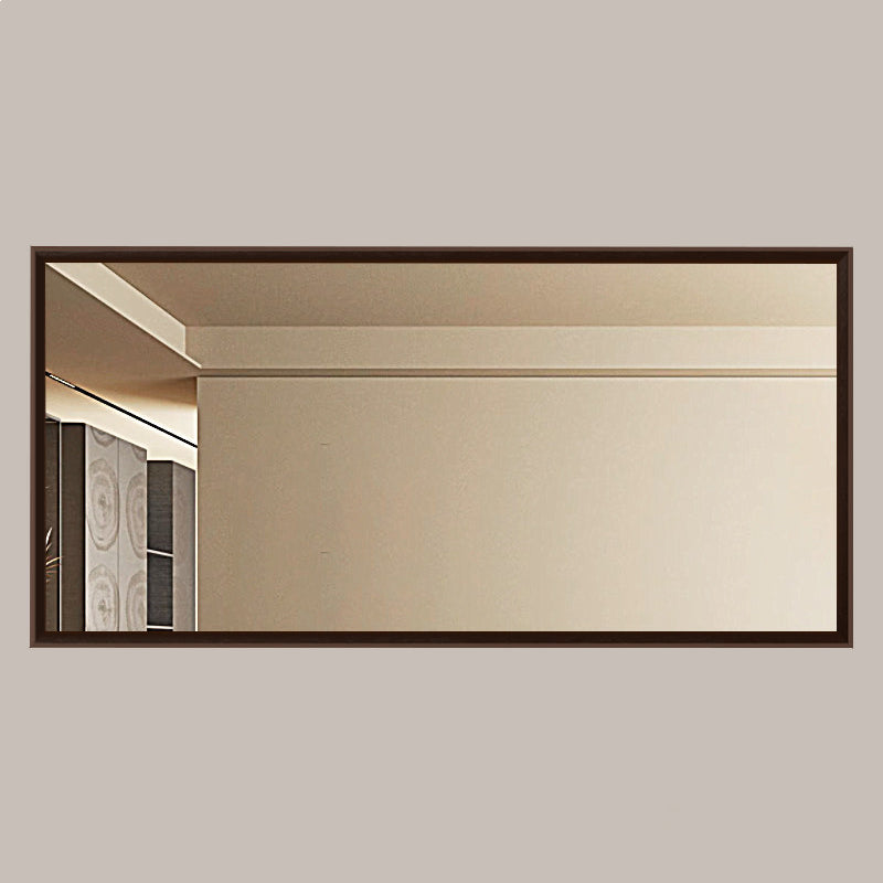 Pine Wood Waterproof Bathroom Wall Mirror