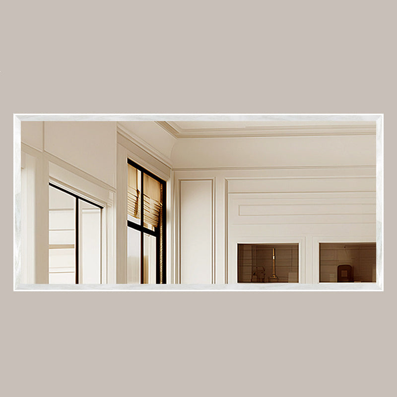 Pine Wood Waterproof Bathroom Wall Mirror
