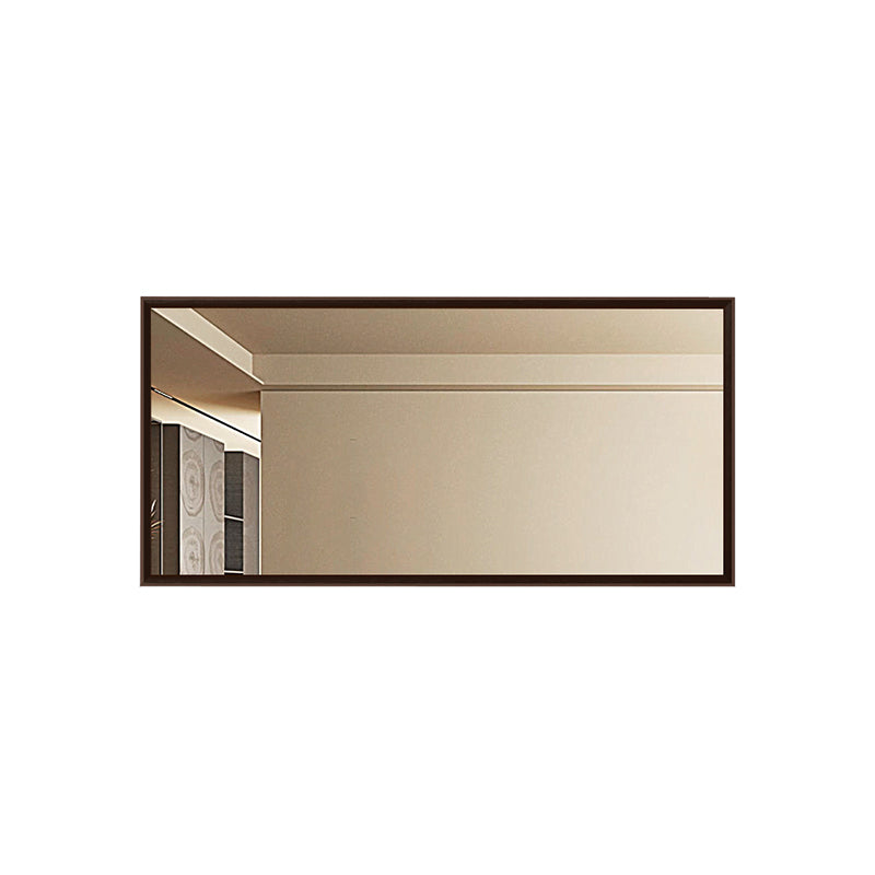 Pine Wood Waterproof Bathroom Wall Mirror