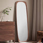 Walnut Full-Length Floor Mirror