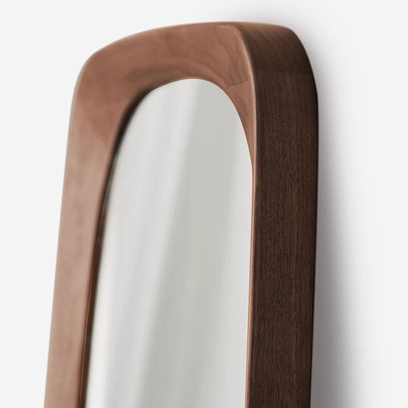 Walnut Full-Length Floor Mirror
