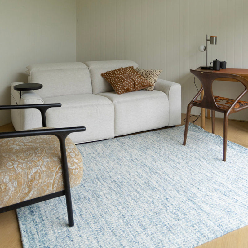 Nordic Handwoven Wool Blend Area Rug