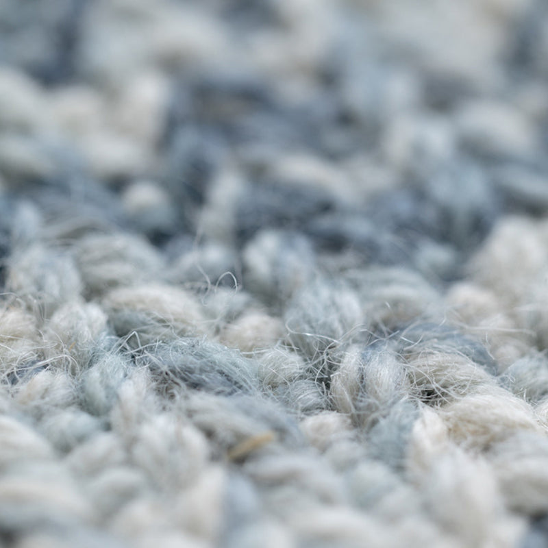 Nordic Handwoven Wool Blend Area Rug