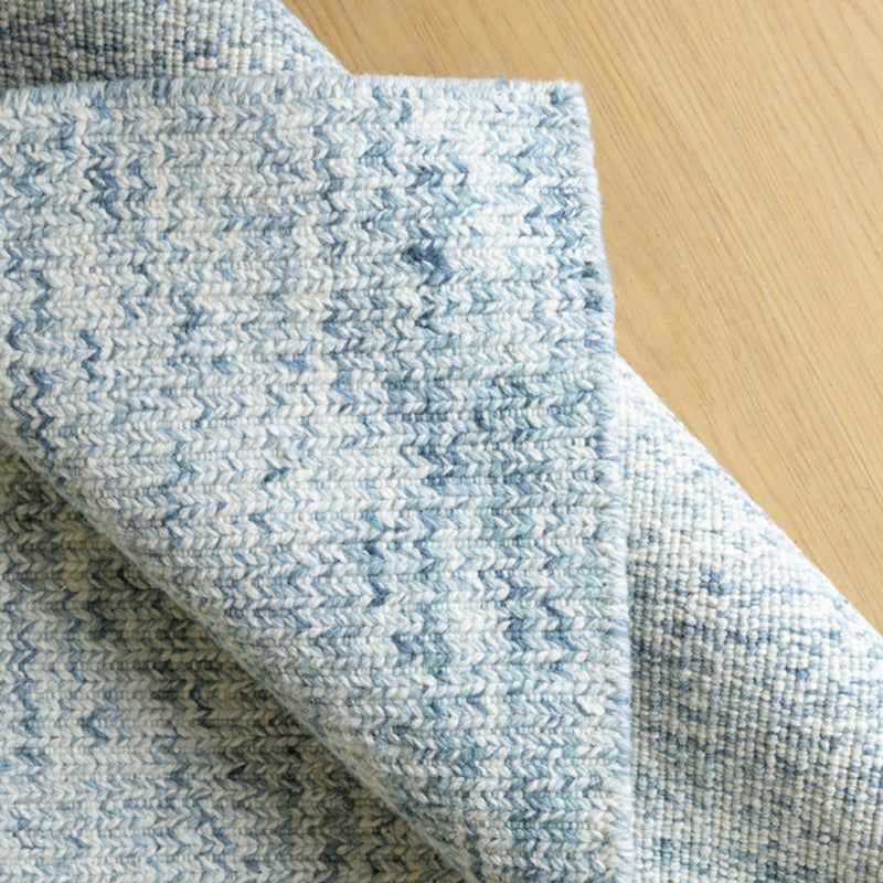 Nordic Handwoven Wool Blend Area Rug
