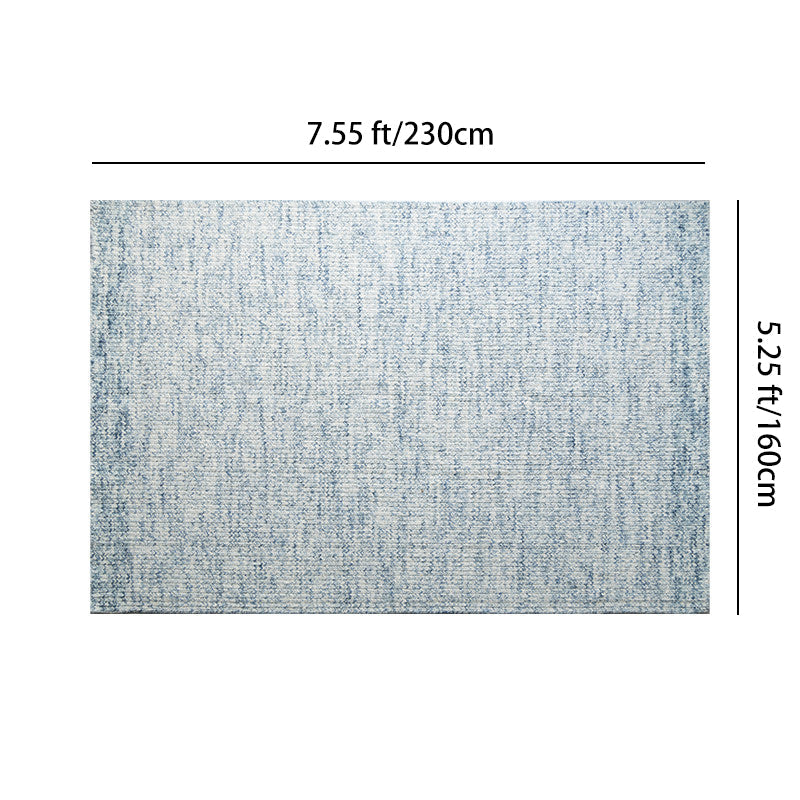 Nordic Handwoven Wool Blend Area Rug