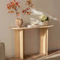 Travertine Console Table