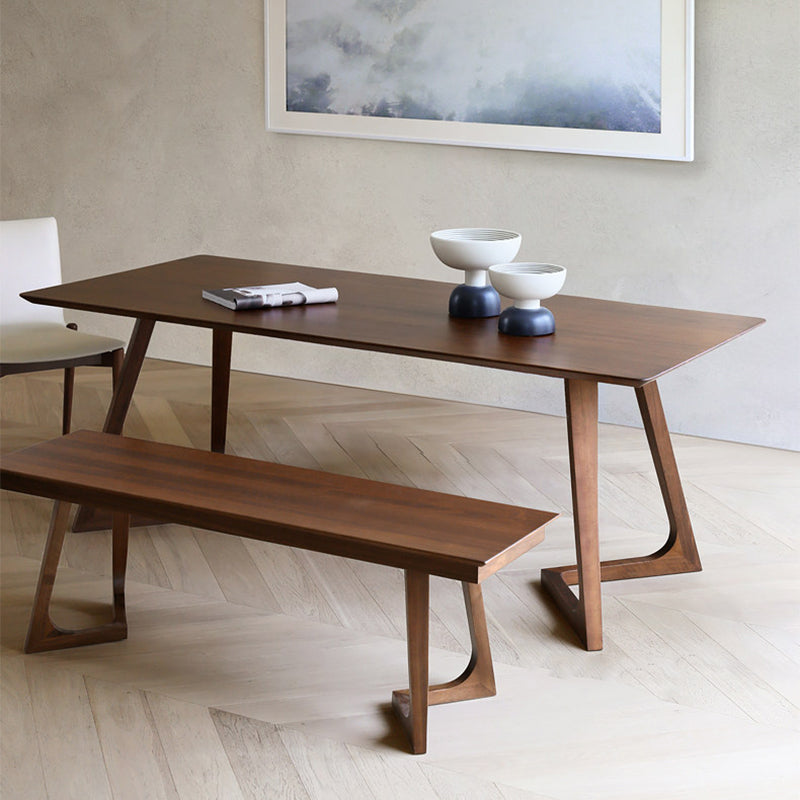 Nordic Walnut Dining Table