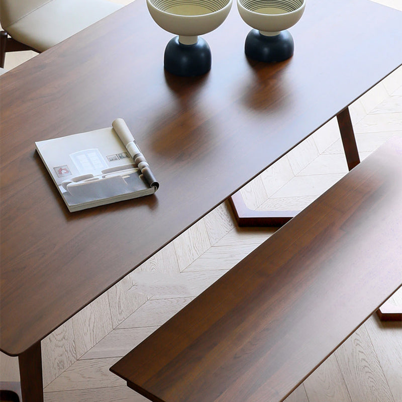 Nordic Walnut Dining Table