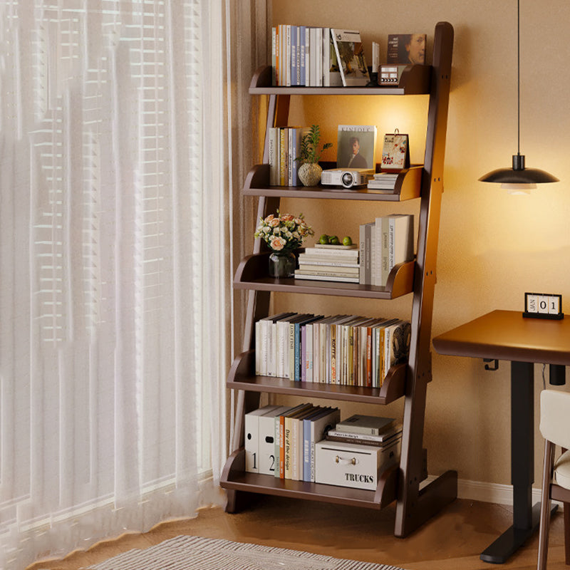 Pine Ladder Bookcase