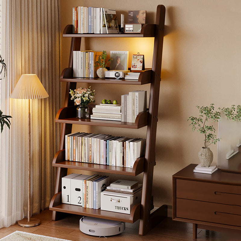 Pine Ladder Bookcase