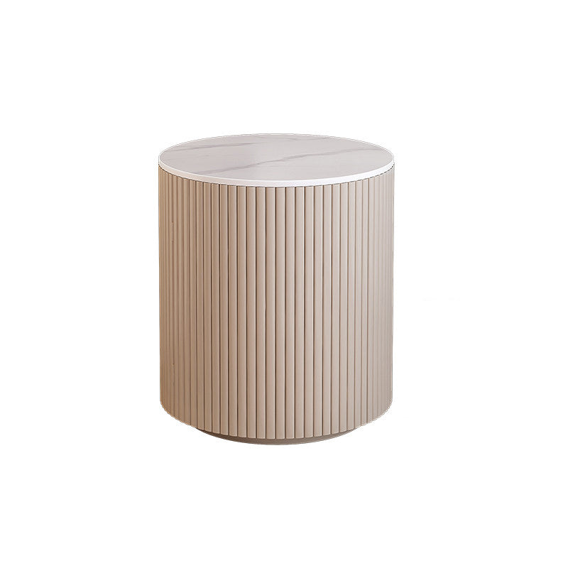 Japanese Round Nightstand