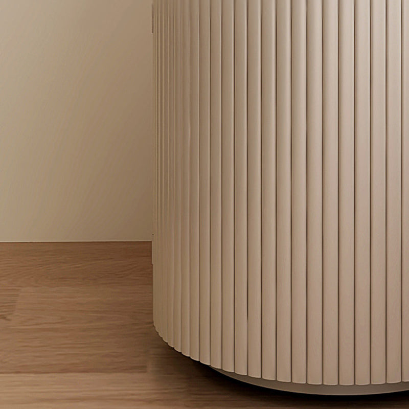 Japanese Round Nightstand