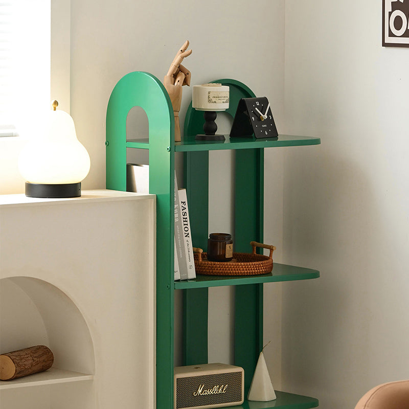 Carbon Steel 4-Tier Corner Storage Shelf
