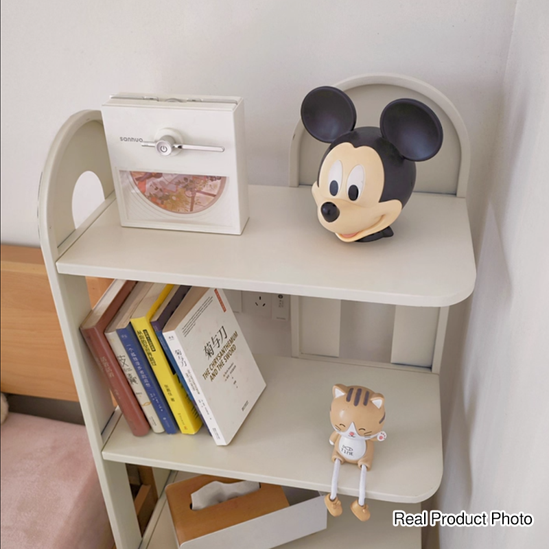 Carbon Steel 4-Tier Corner Storage Shelf