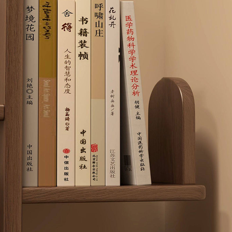 Rubberwood Cactus Bookshelf 7-Tier