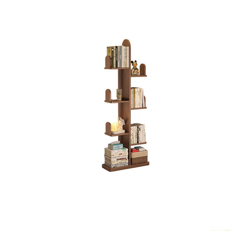 Rubberwood Cactus Bookshelf 7-Tier